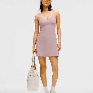 LULULEMON ALIGN DRESS IN MAUVE GRAY SZ 4 and 8 NWT